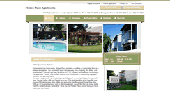 Desktop Screenshot of hiddenplaceapartments.com